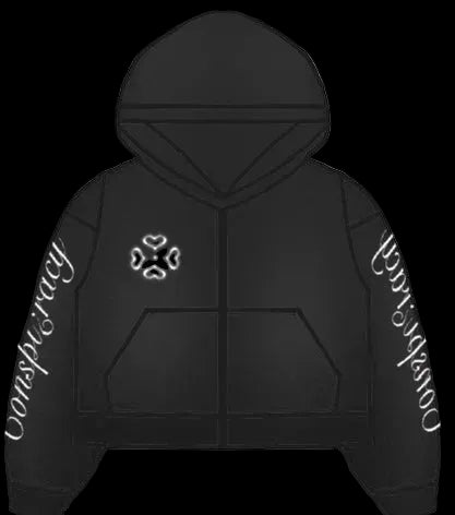 Black Mono Hoodie